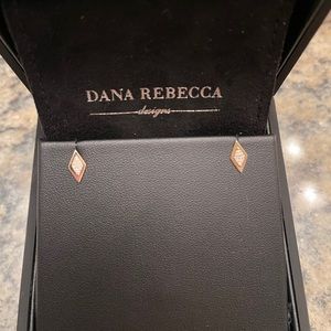 Dana Rebecca Design stud earrings.